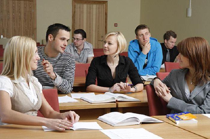 Tver州立大学、教育学の対応部門