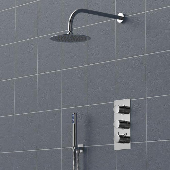 mixer shower with concealed mounting