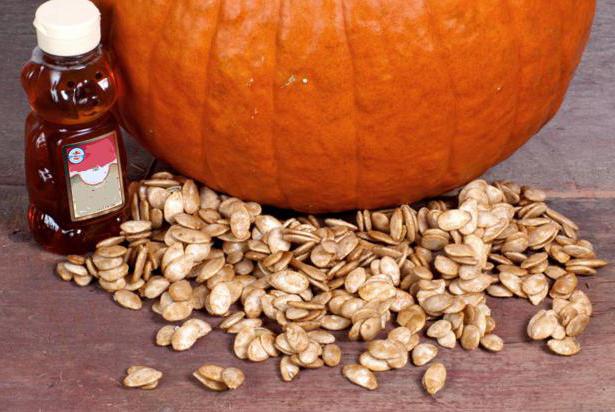 pumpkin seeds with honey from prostatitis recipe