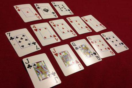 қытай покер ережесі