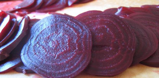 vitamins in a boiled beet