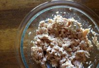 Salad of rice and canned fish: step by step recipe with photos