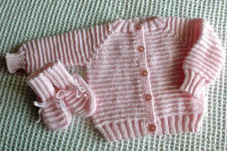 Raglan Sleeve knitting
