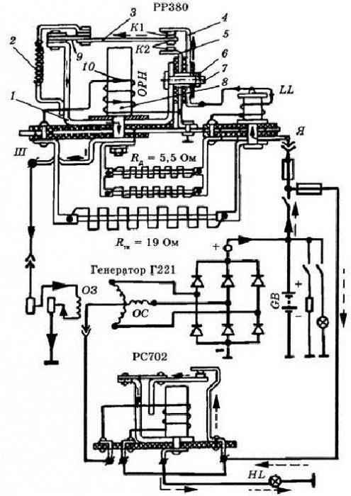 relé regulador de tensión vaz-2107 carburador