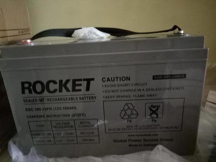 car batteries rocket
