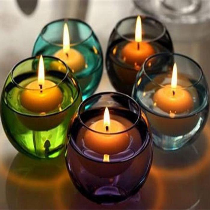 floating candles photo