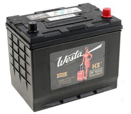 Vesta batteries