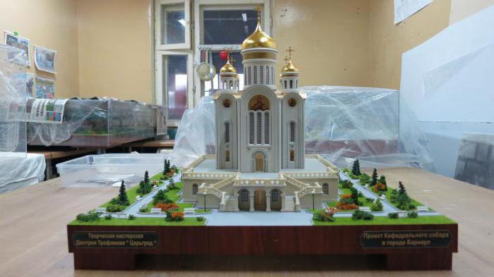 die neue Kathedrale in Barnaul