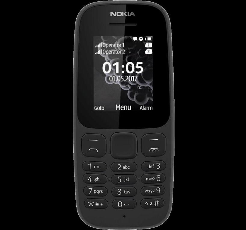 Nokia105(2017)ブラック