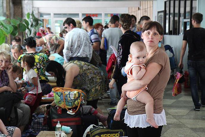 Anlaufstelle für Flüchtlinge aus der Ukraine in Rostow