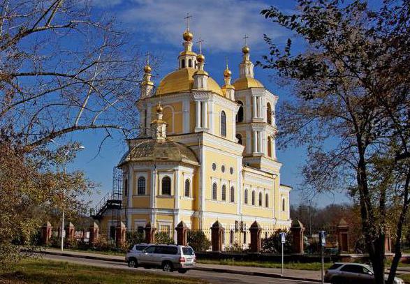 Saviour Transfiguration Cathedral in Novokuznetsk where there is a