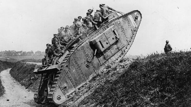 танкавыя бітвы першай сусветнай вайны