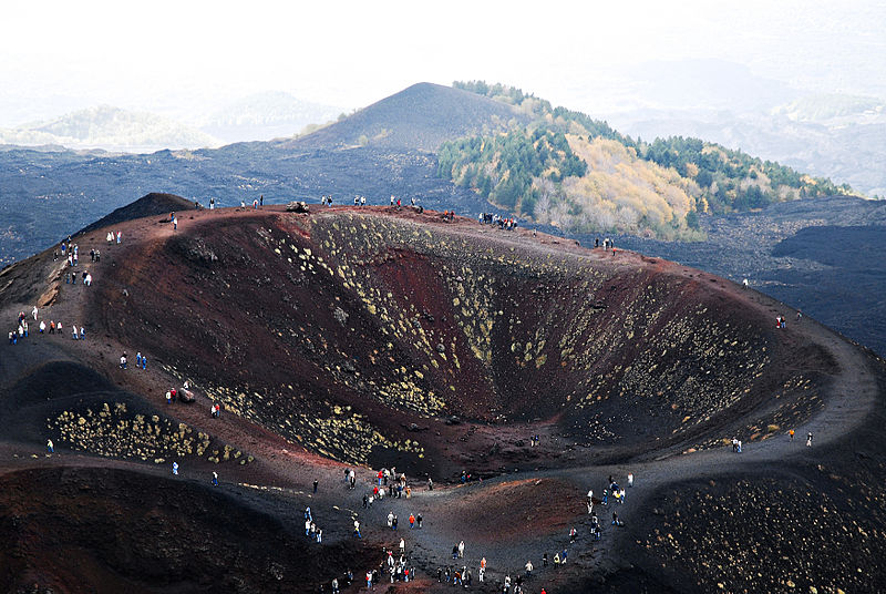 the Crater of Etna
