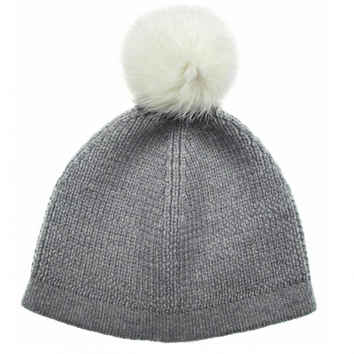 knit hats with fur POM-POM