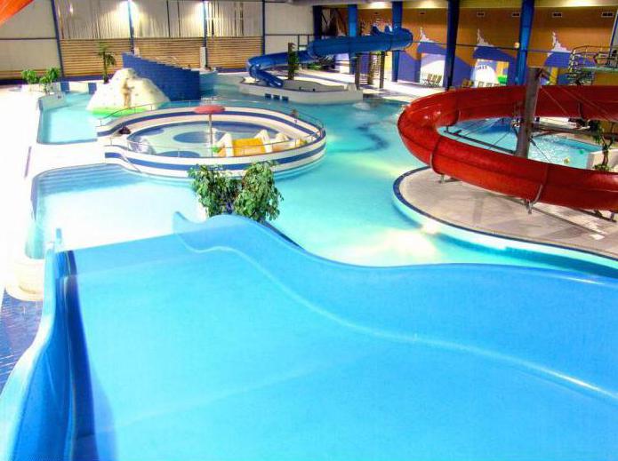 Wasserpark Olympic Kaliningrad heruntergefahren