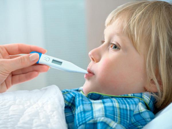 the norm of body temperature in a child after a year