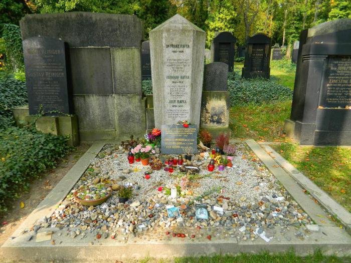 das Grab von Franz Kafka
