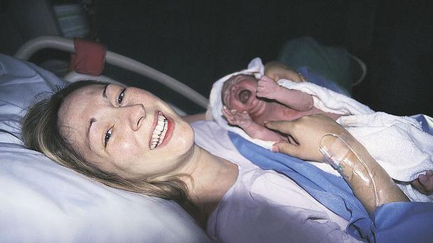the pain of childbirth to compare