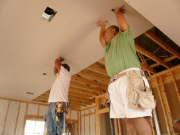 How to make plasterboard ceilings