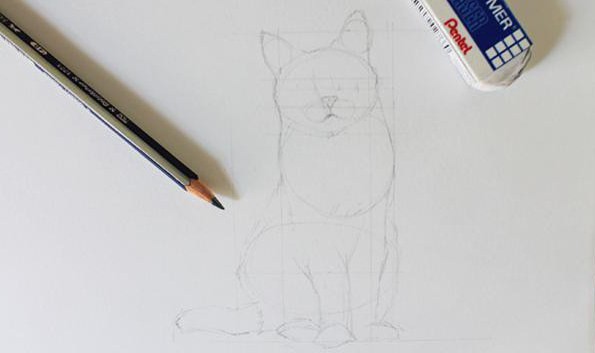 How to draw animals in pencil
