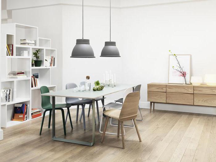 Scandinavian style apartment interior