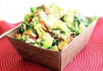Prepare delicious salads with smoked chicken breast and pineapple