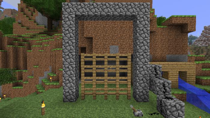 how to craft in minecraft gate