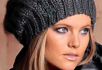Women's fashionable hats. Fashion knitted hats: the scheme of knitting