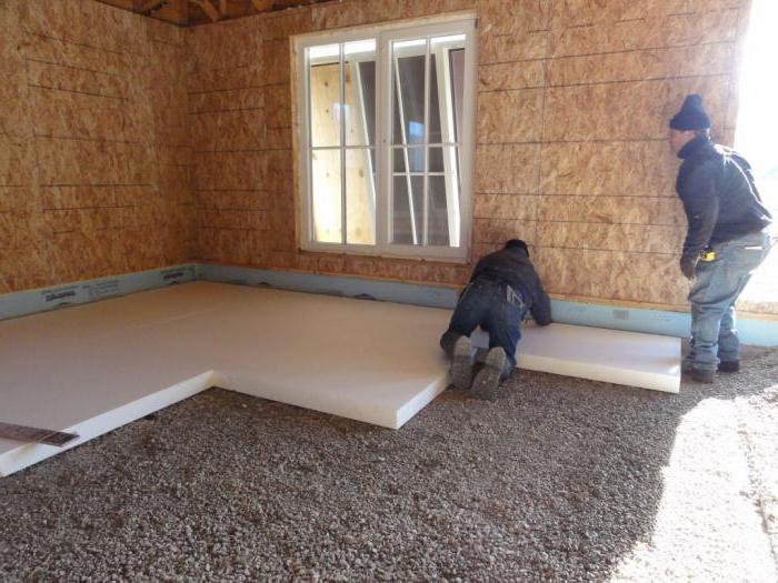 floor insulation foam under screed reviews