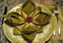 A variety of crafts from napkins with their hands