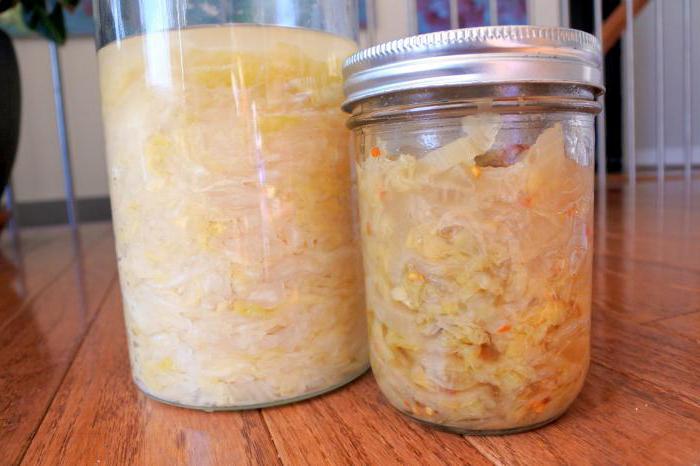 sweet pickled cabbage for the winter