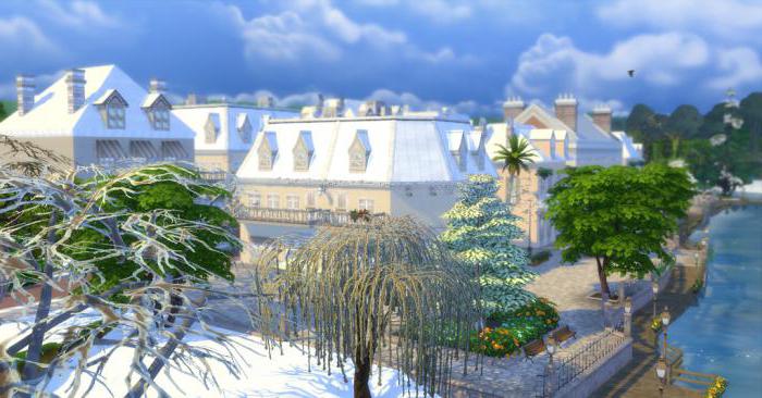 Sims4の冬な改