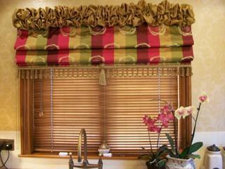 how to sew Roman blinds with their hands