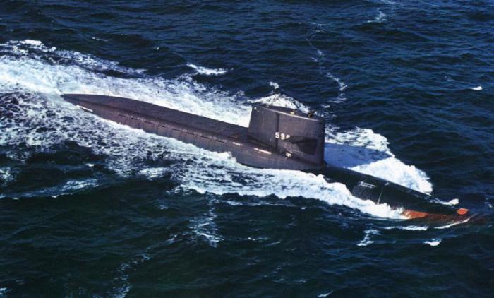 submarino de la flota de los estados unidos y rusia 2017