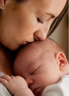 monthly after birth through breastfeeding
