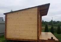 Country shed is insulated with stove, veranda and shower