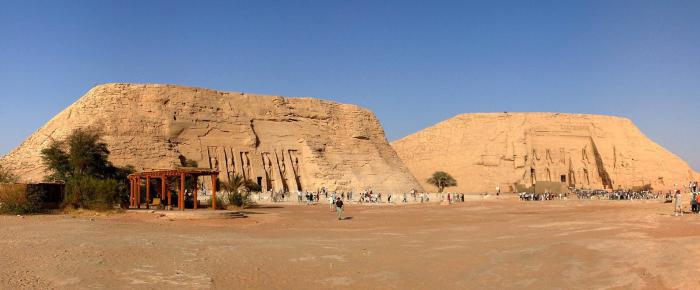  Abu Simbel on the map