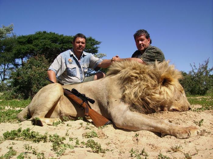 Jagd in Afrika