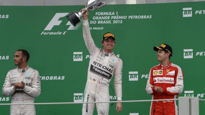 Nico Rosberg den Grand Prix von Brasilien