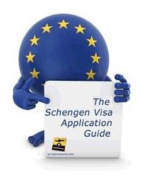 Ausfüllen eines Antrages auf ein Schengen-Visum