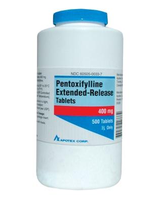 pentoxifyllineレビ