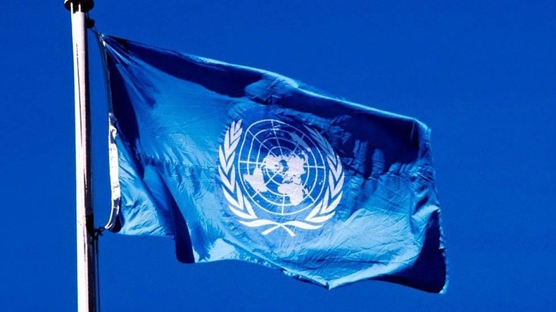 Bandeira das nações UNIDAS
