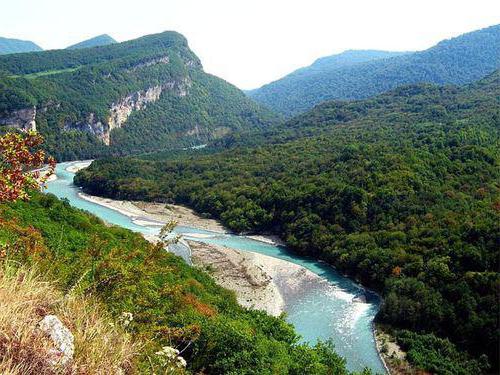 sights of Abkhazia's Kodori gorge