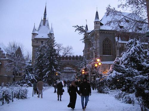 winter Budapest