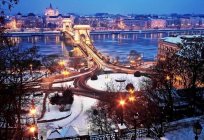 ブダペストの冬には何が見える、ハンガリー。