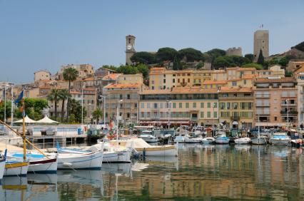 sights of Cannes, France