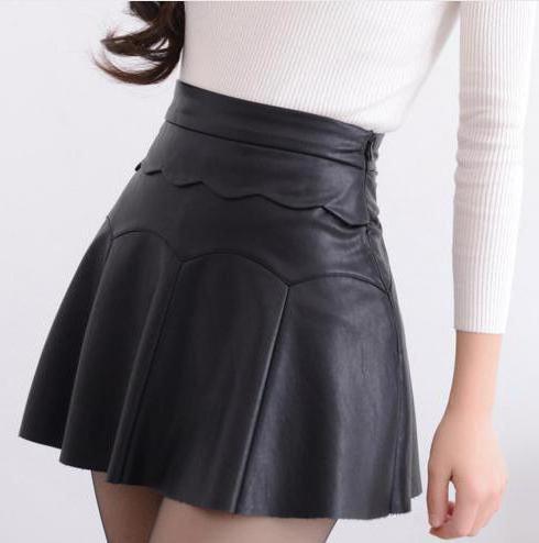 models of leather skirts