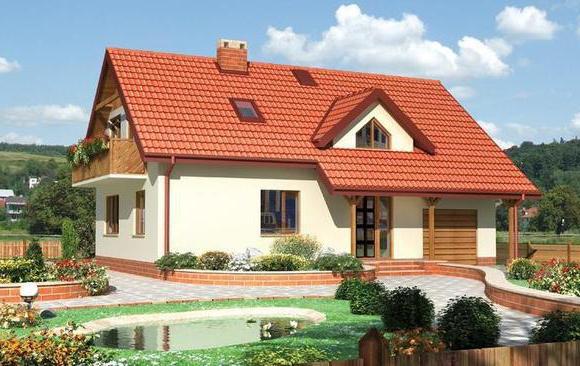 Projekt-Holzhaus mit Garage und ausgebautem Dachgeschoss