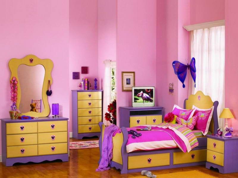 How to repair a child's room for girls