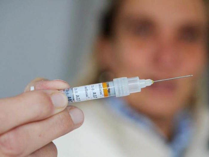 Инфлювак a vacina contra a gripe